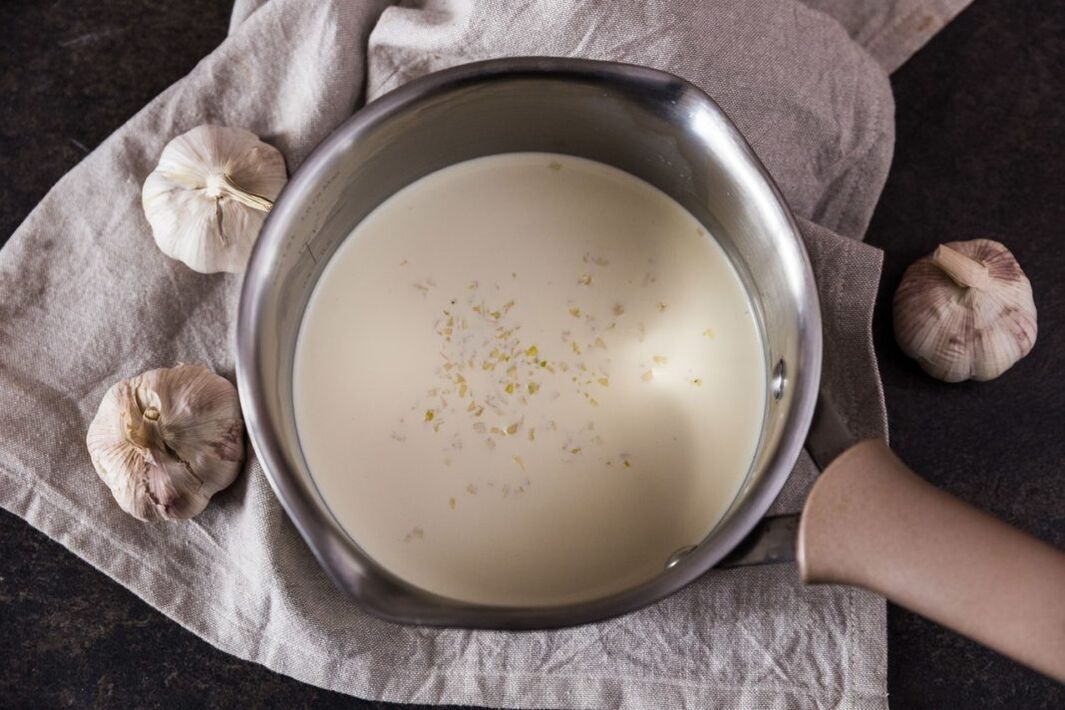 Garlic Milk Soup for Parasites