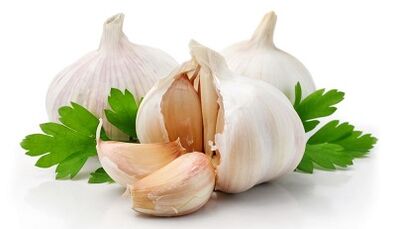 Use of garlic in the liver for parasites