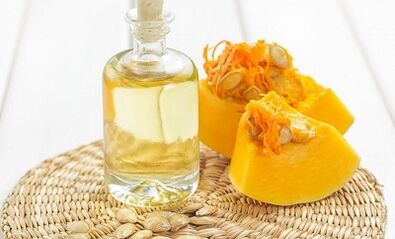 Pumpkin oil breeds parasites