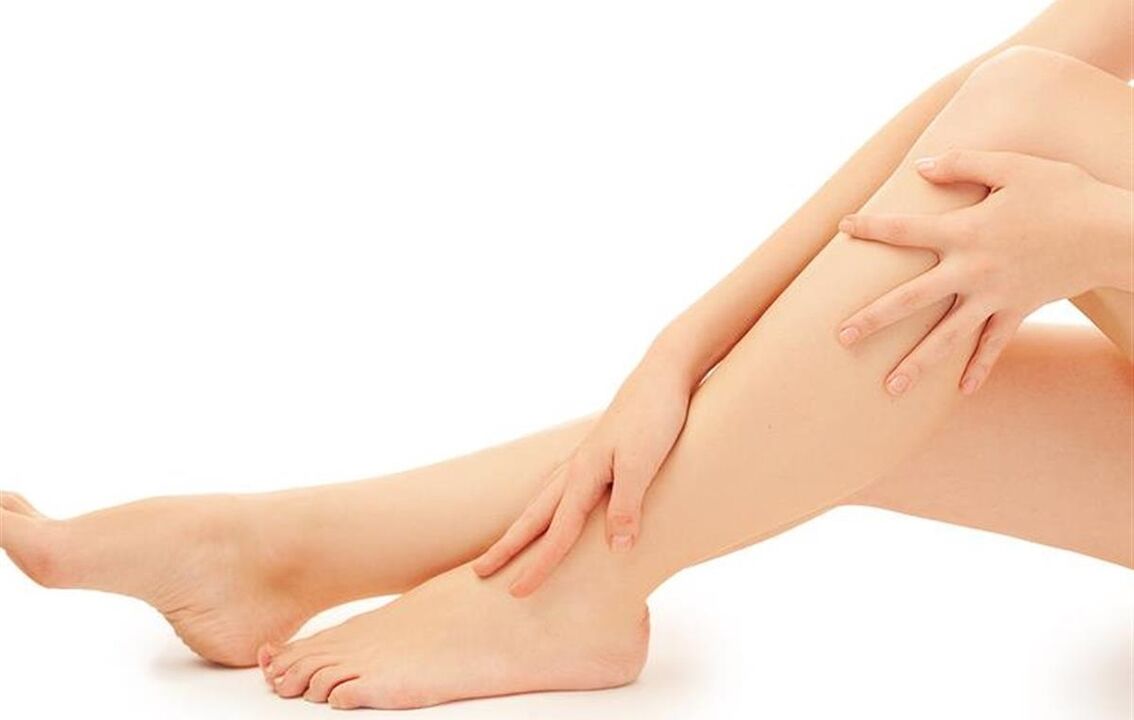 Leg pain when parasites are present under the skin