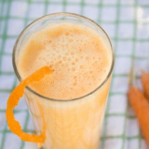 Carrot juice fights parasites